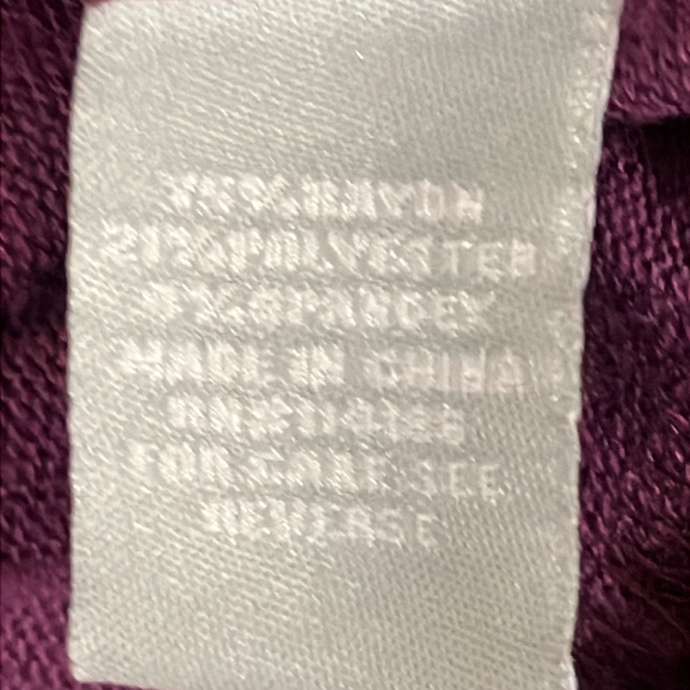 3/$15❤️ heart & crush purple soft long open cardigan sweater 3x - Picture 7 of 8